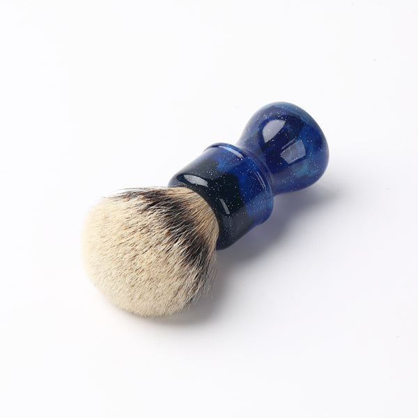 24MM Yaqi Mysterious Space Color Handle Silvertip Badger Hair Knot Men Shaving Brushes