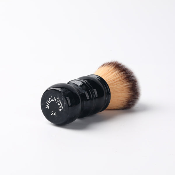Yaqi 24MM Men's Shaving Brush Resin Handle Nylon For Men Clearance Beard Professional Barber Face Cleaning Shaving Brush Tool