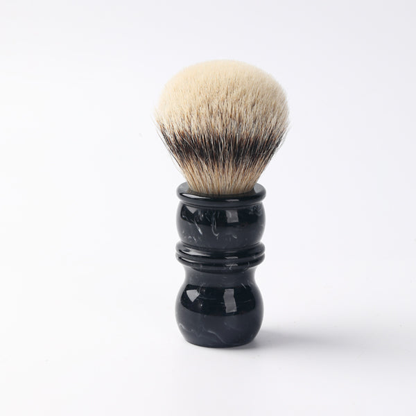 Yaqi 24MM Mens Shaving Brush Silvertip Badger Hair Facial Beard Cleaning Appliance Shave Tool