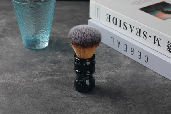 Yaqi 24MM Men's Shaving Brush Resin Handle Nylon For Men Clearance Beard Professional Barber Face Cleaning Shaving Brush Tool