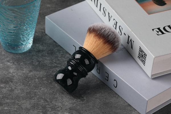 Yaqi 24MM Men's Shaving Brush Resin Handle Nylon For Men Clearance Beard Professional Barber Face Cleaning Shaving Brush Tool