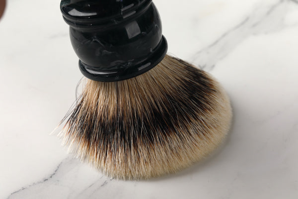 Yaqi 24MM Mens Shaving Brush Silvertip Badger Hair Facial Beard Cleaning Appliance Shave Tool