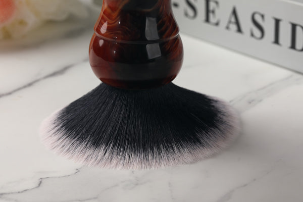 Yaqi 28mm Tuxedo Synthetic Knot Men's Shaving Brush for men