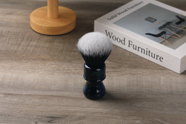 YAQI 26MM Mysterious Space Color Handle Tuxedo Shaving Brush
