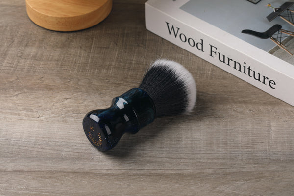 YAQI 26MM Mysterious Space Color Handle Tuxedo Shaving Brush