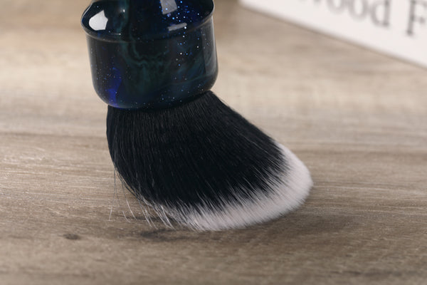 YAQI 26MM Mysterious Space Color Handle Tuxedo Shaving Brush