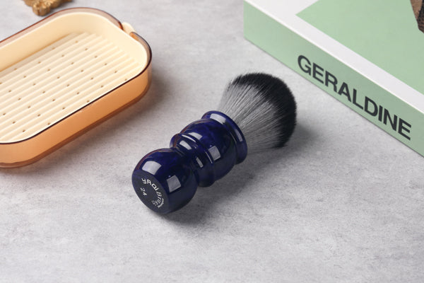 Yaqi 24mm Timber Wolf Color Synthetic Hair Shaving Brush for men