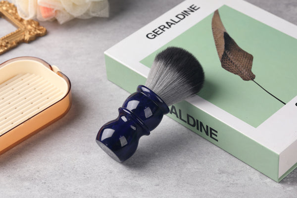 Yaqi 24mm Timber Wolf Color Synthetic Hair Shaving Brush for men