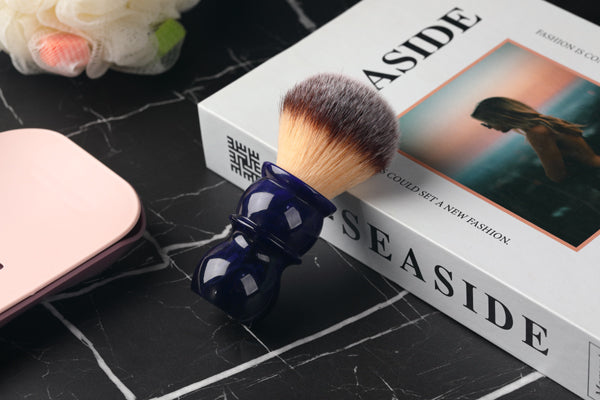 24MM Yaqi Bluish Violet Synthetic Hair Shaving Brush