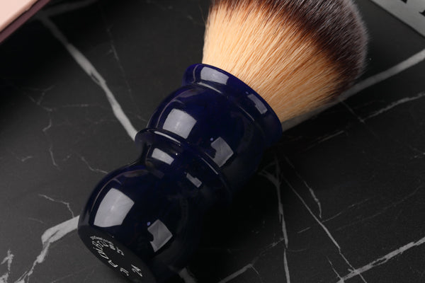 24MM Yaqi Bluish Violet Synthetic Hair Shaving Brush