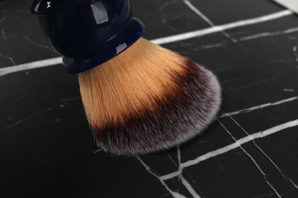 24MM Yaqi Bluish Violet Synthetic Hair Shaving Brush