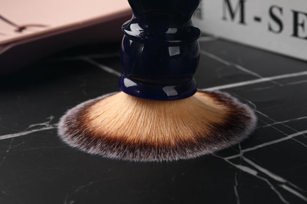 24MM Yaqi Bluish Violet Synthetic Hair Shaving Brush