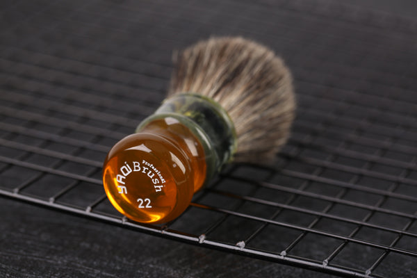 YAQI 22MM Sagrada Familia 100% Pure Badger Hair Resin Handle Men Wet Shave Brushes