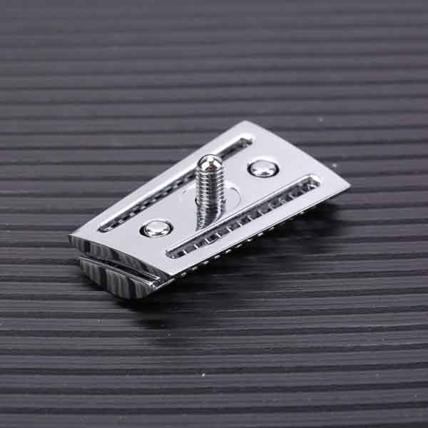 YAQI Top Aggressive Chrome Color Double-edged Mens Slant Safety Razor Head Replacement Accessory