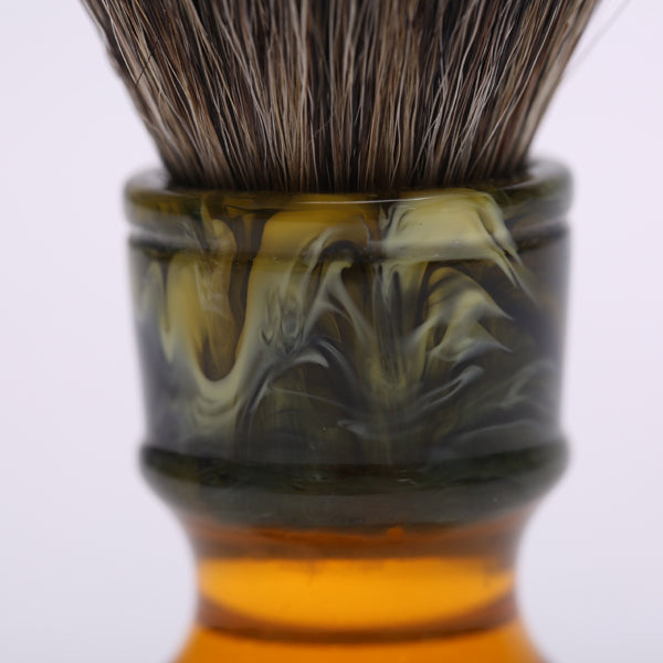YAQI 22MM Sagrada Familia 100% Pure Badger Hair Resin Handle Men Wet Shave Brushes