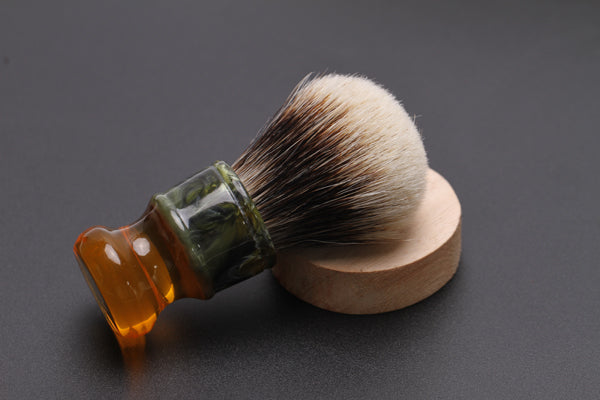 YAQI 22MM Sagrada Familia Two Band Badger Hair Resin Handle Men Wet Shave Brushes