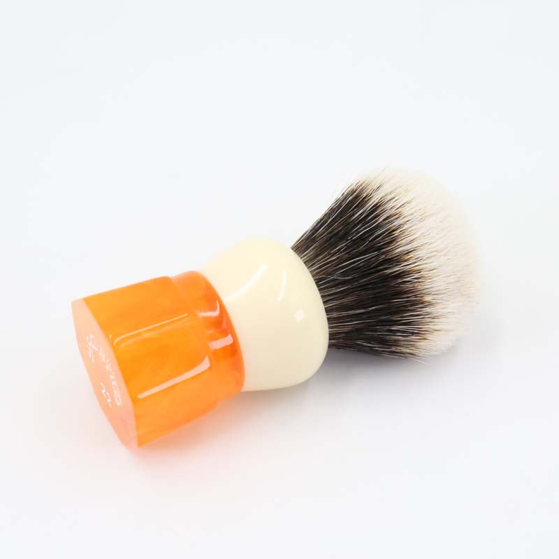 YAQI Ever-Helpful Two Band Badger Hair Mens Wet Shaving Brush Facial Beard Cleaning Shave Tool