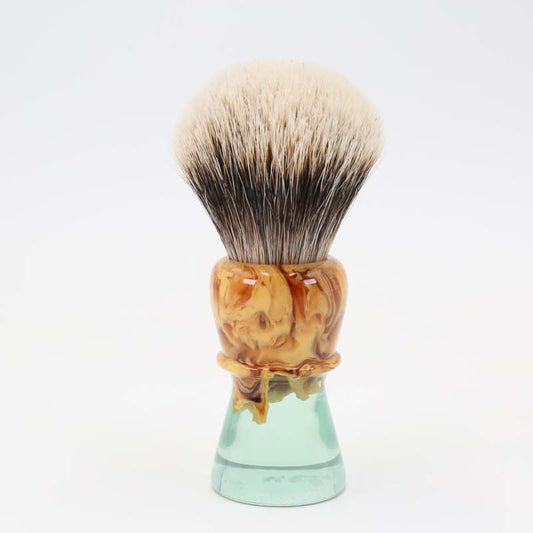 Yaqi Cavern Lake Two Band Badger Hair Men Wet Shaving Brush