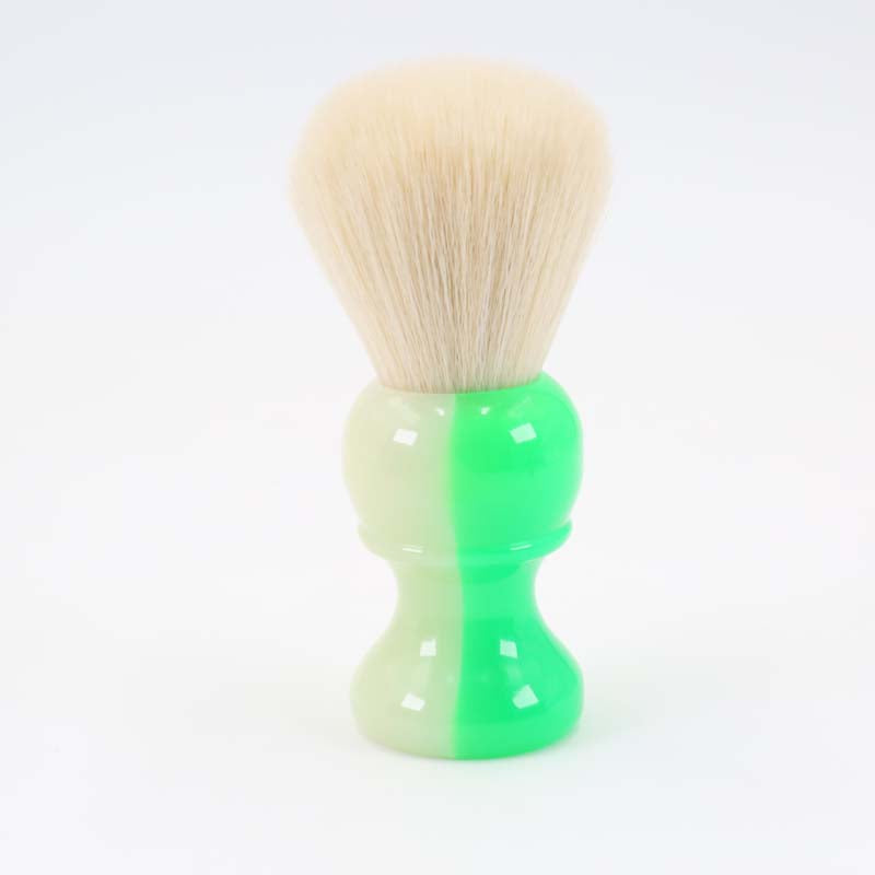 YAQI JANUS BIFRONS 24mm Synthetic Cashmere Knot Mens Shaving Brush With Dark Seen Handle