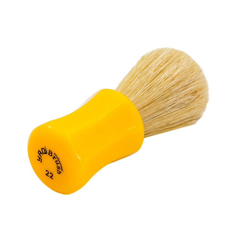 YAQI Joy Butterscotch Color Handle Men Wet Bristle Shaving Brush