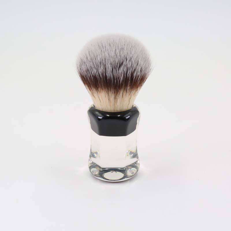 Yaqi Robin Synthetic Hair Clear Handle Men Wet Shaving Brush