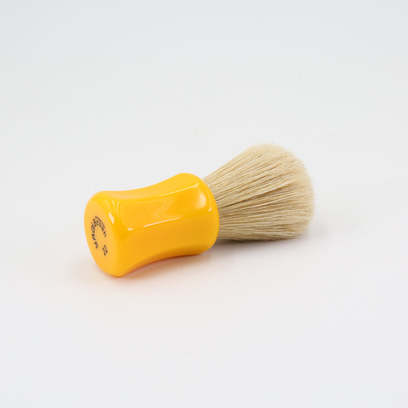 YAQI Joy Butterscotch Color Handle Men Wet Bristle Shaving Brush
