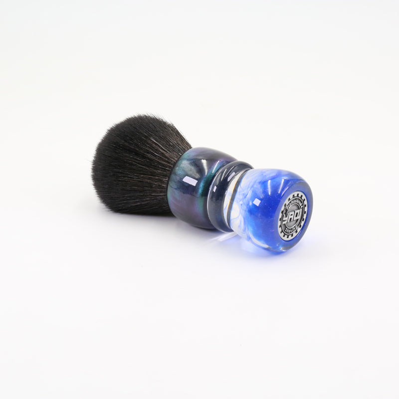 YAQI OCEAN 28mm Synthetic Hair Resin Handle Men Wet Shaving Brush