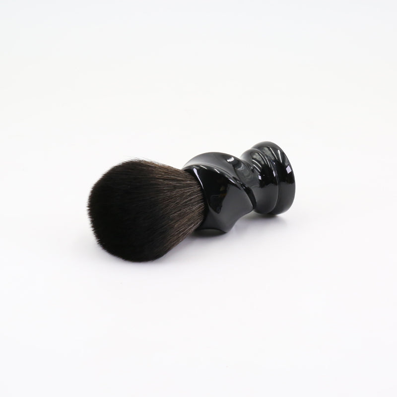 YAQI  TWIST 24mm Synthetic Hair Resin Handle Men Wet Shaving Brush