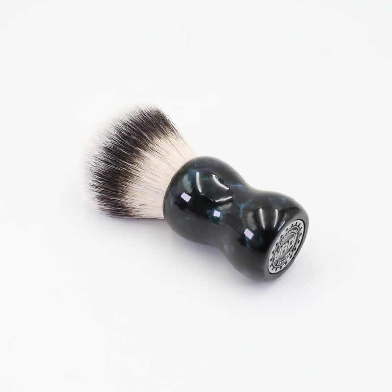 YAQI Night Emerald 26mm Synthetic Hair Resin Handle Men Wet Shaving Brush