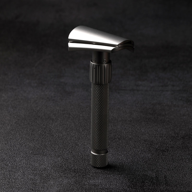 Yaqi Matte Version Torqx Stainless Steel Slant Adjustable Safety Razor