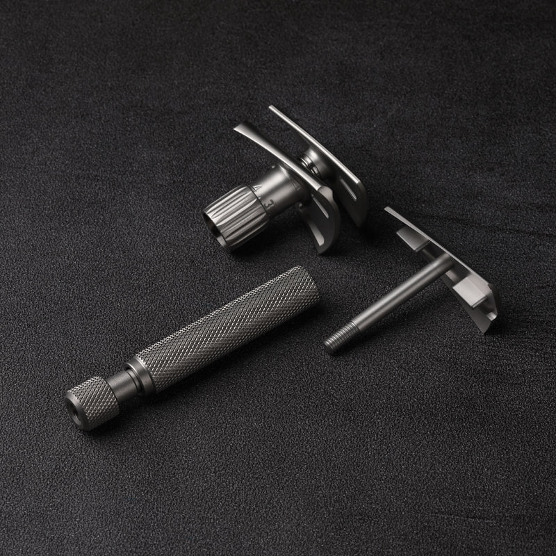 Yaqi Matte Version Torqx Stainless Steel Slant Adjustable Safety Razor