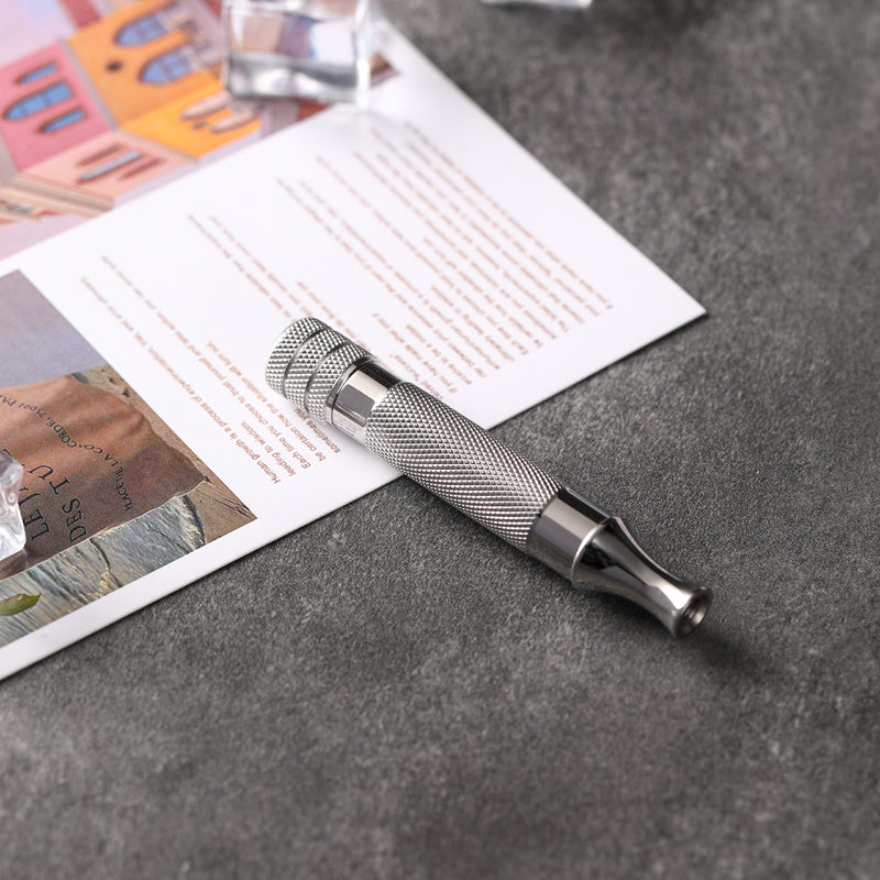 Yaqi Diagonal Stainless Steel Safety Razor Handle