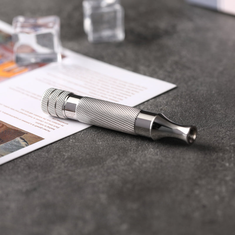 Yaqi Diagonal Stainless Steel Safety Razor Handle