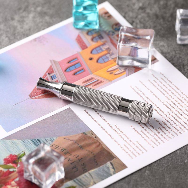 Yaqi Diagonal Stainless Steel Safety Razor Handle