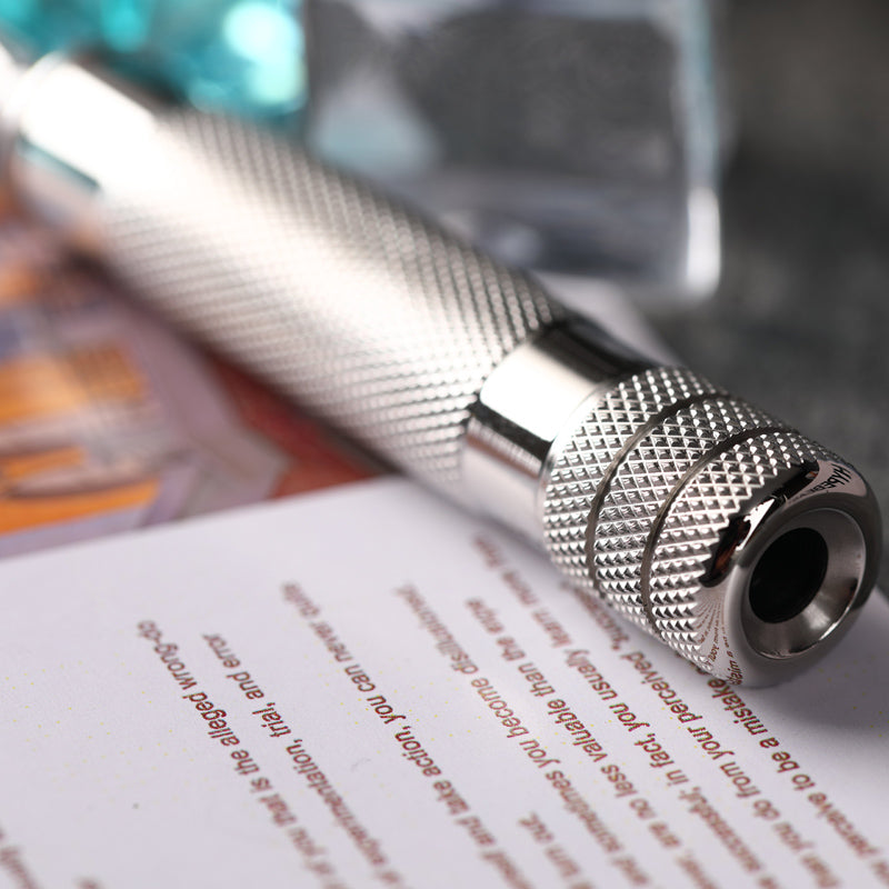 Yaqi Diagonal Stainless Steel Safety Razor Handle