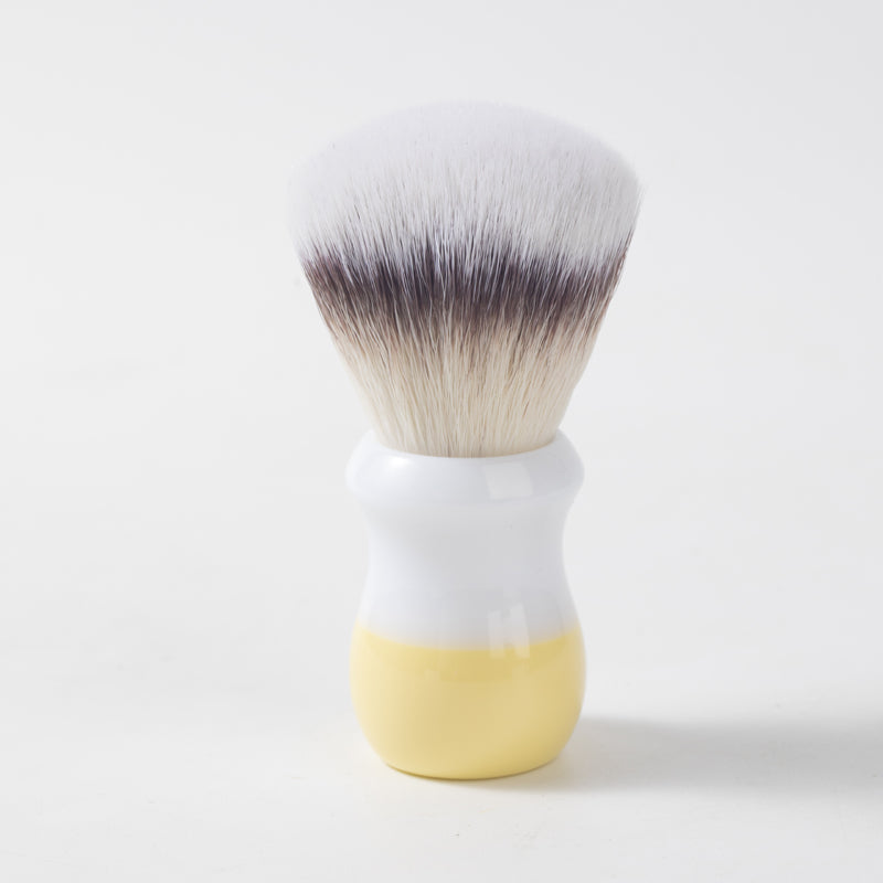 YAQI Naicha （Milk tea） Synthetic Hair Mens Wet Shaving Brush
