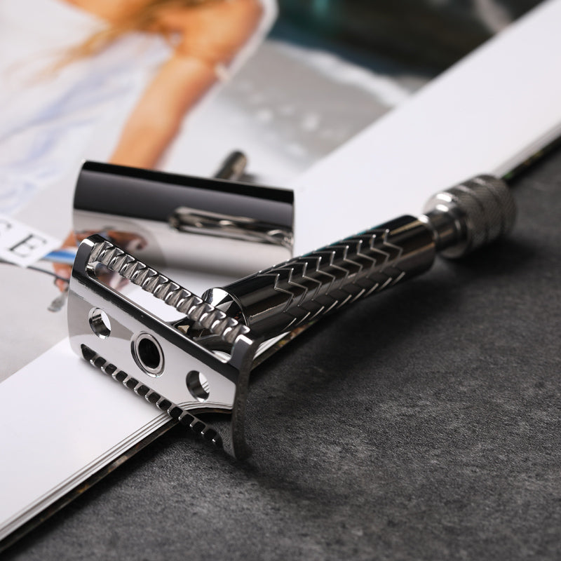 Yaqi CASTOR Stainless Steel Safety Razor