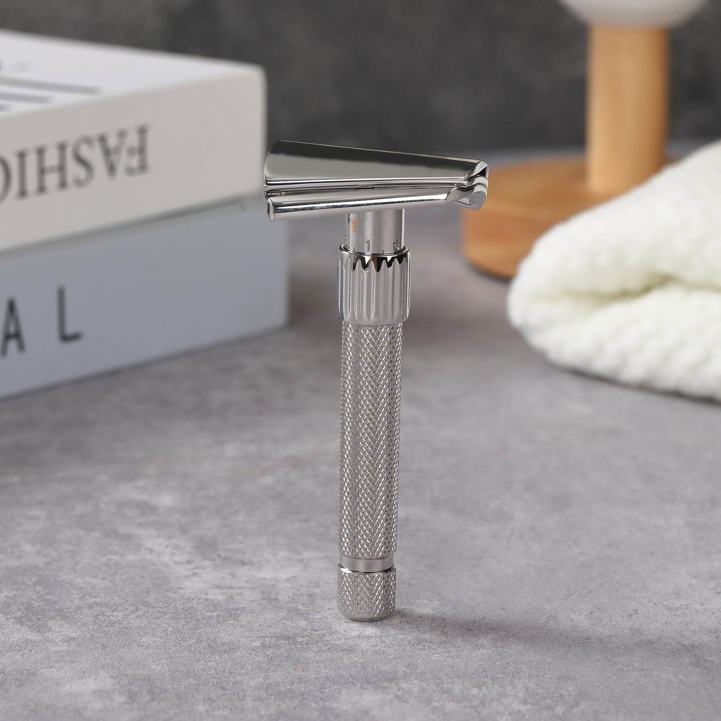 Yaqi Torqx Stainless Steel Slant Adjustable Safety Razor