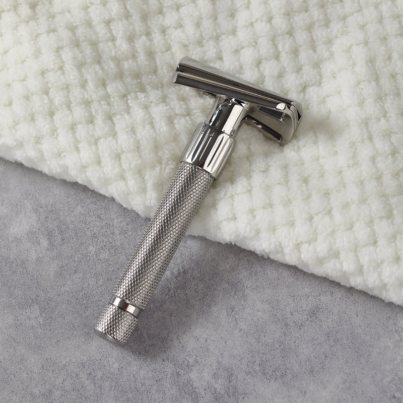 Yaqi Torqx Stainless Steel Slant Adjustable Safety Razor