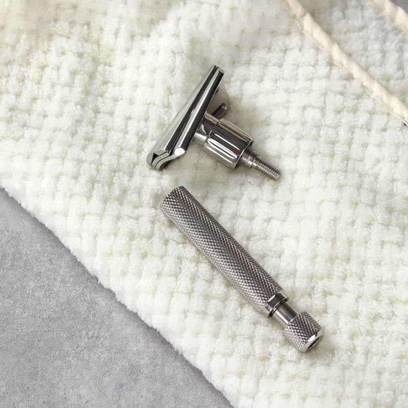 Yaqi Torqx Stainless Steel Slant Adjustable Safety Razor