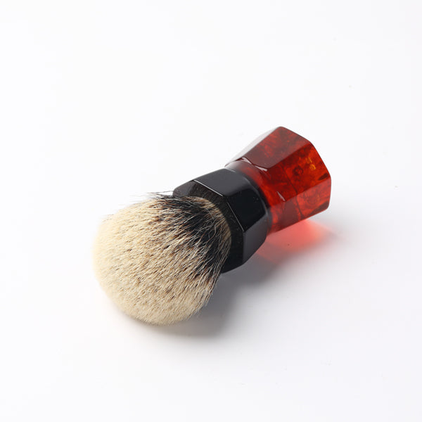 Yaqi 26mm Moka Express Two Band Badger Hair  Men's Beard Shaving Brush