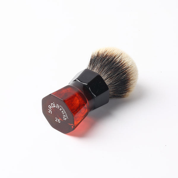 Yaqi 26mm Moka Express Two Band Badger Hair  Men's Beard Shaving Brush