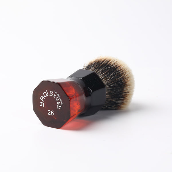 Yaqi 26mm Moka Express Two Band Badger Hair  Men's Beard Shaving Brush