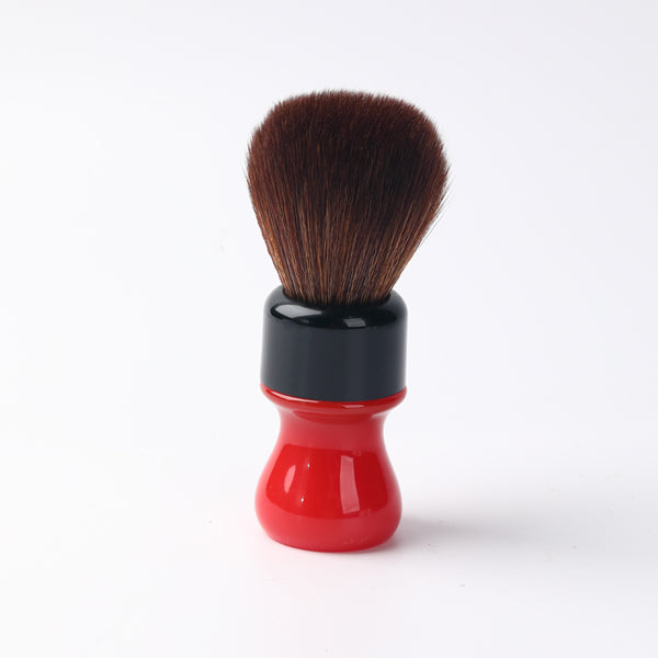 Yaqi 24mm Ferrari Rough Complex Black  Version Best Quality Brown Synthetic Hair Mens Shaving Brushes