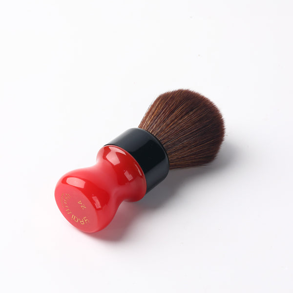 Yaqi 24mm Ferrari Rough Complex Black  Version Best Quality Brown Synthetic Hair Mens Shaving Brushes