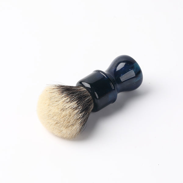 YAQI 24MM Mysterious Space Color Handle Two Band Badger Hair Knot Men Shaving Brushes