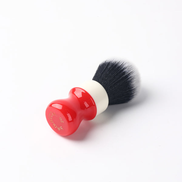 Yaqi 26mm Ferrari Rough Complex White Version mens Shaving Brush With Tuxedo Knot