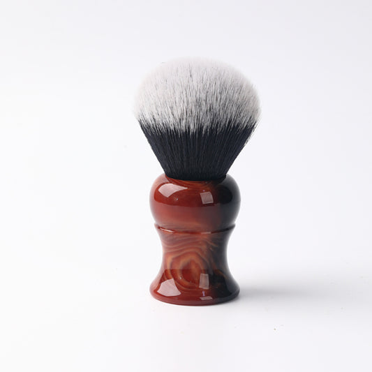 Yaqi 28mm Tuxedo Synthetic Knot Men's Shaving Brush for men