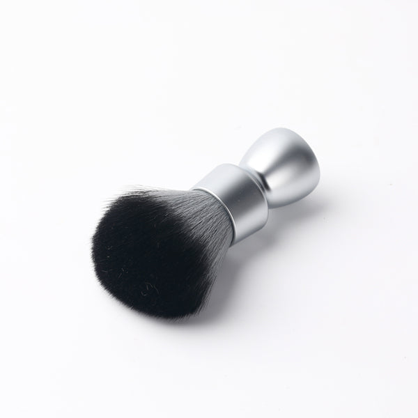 YAQI Heavy Metal Handle Timber Wolf Synthetic Hair Tuxedo Knot Shaving Brush for Mens Shave