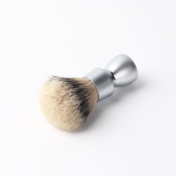 Yaqi Heavy Metal Handle Silvertip Badger Hair Shave Brush for Men Shaving